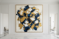 Luxury Original Painting in White Mansion Room