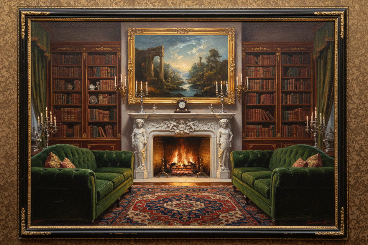 The Gilded Study — 1 of 1 Original